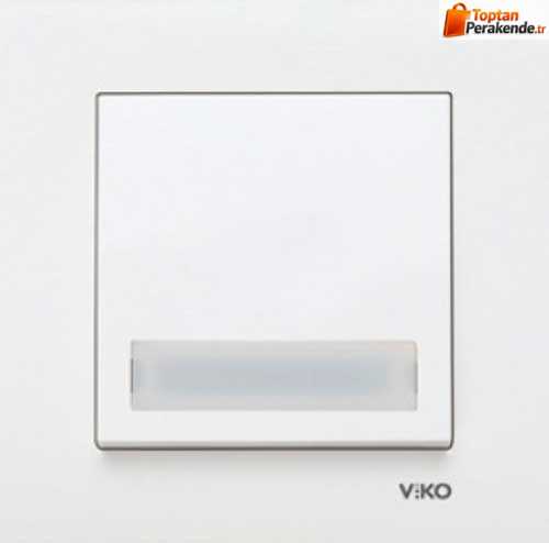 Viko Karre Beyaz Işık Etkt Zil 24v Ç.B. (Çerçeve Hariç) 90960027